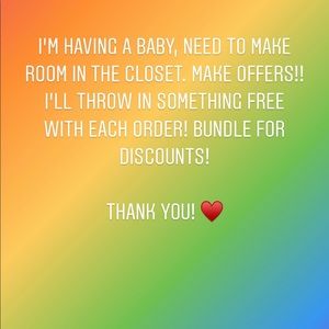 I’m pregnant! Buy my clothes! ♥️